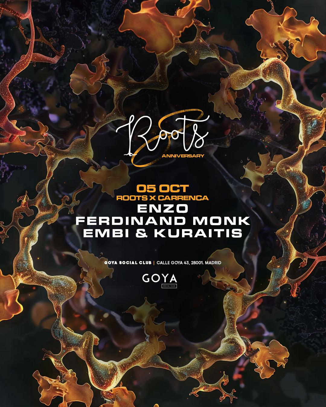 Roots X Carrencà With Enzo, Ferdinand Monk, Embi & Kuraitis