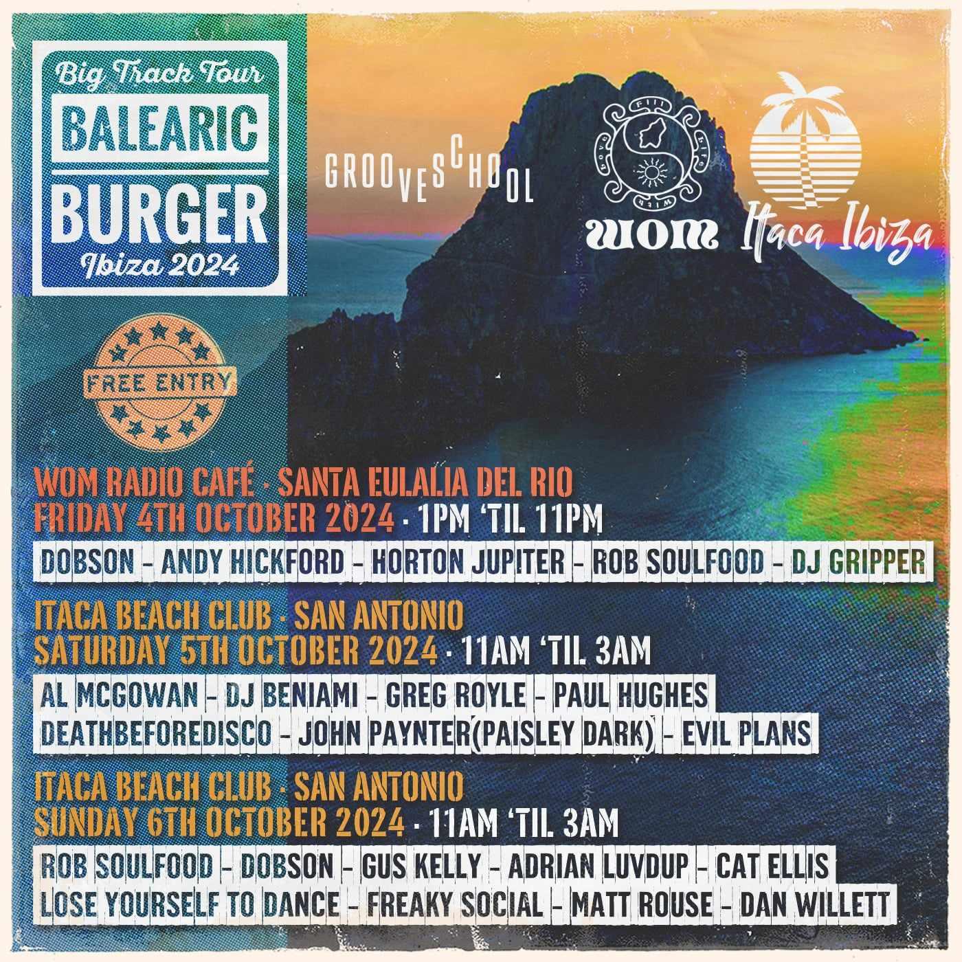 Balearic Burger: Ibiza 2024