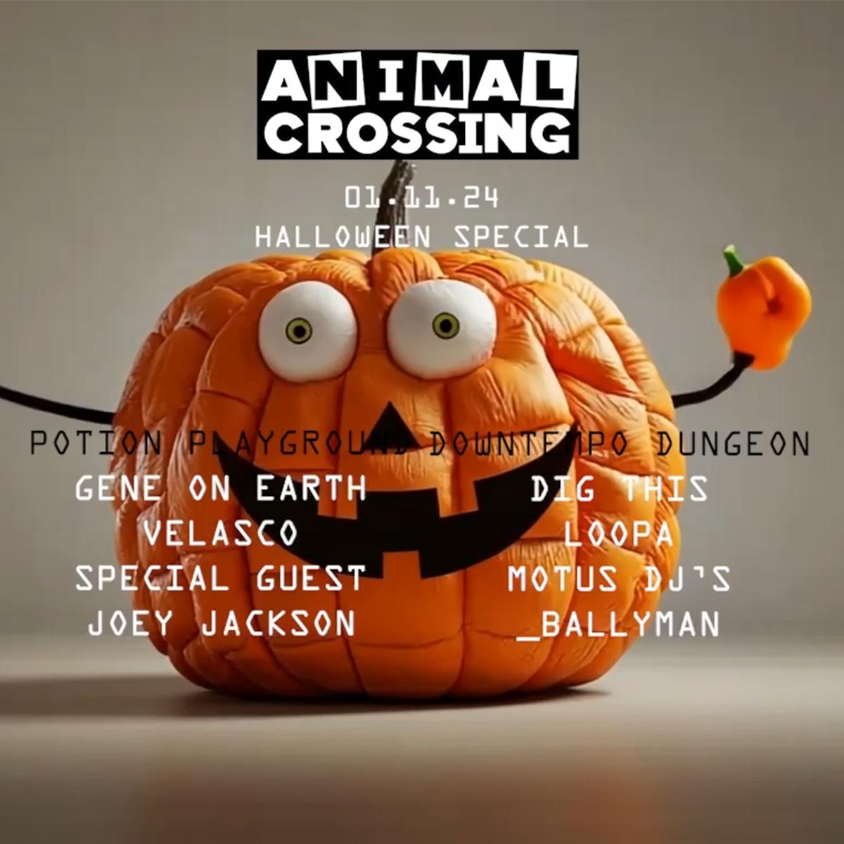 Animal Crossing Halloween Special: Gene On Earth, Velasco, Special Guest & More