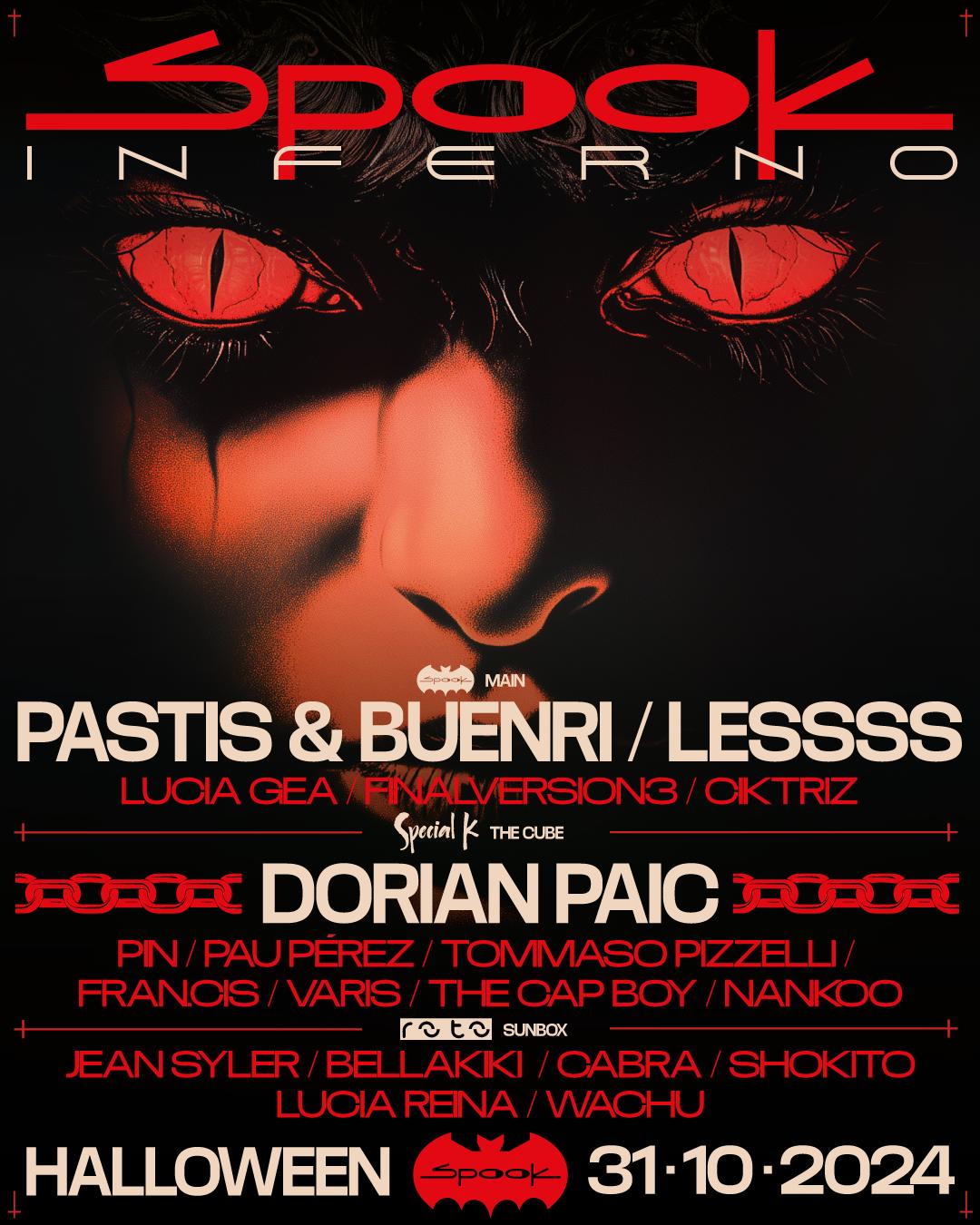 Halloween Inferno: Pastis & Buenri + Lessss + Special-K + Roto