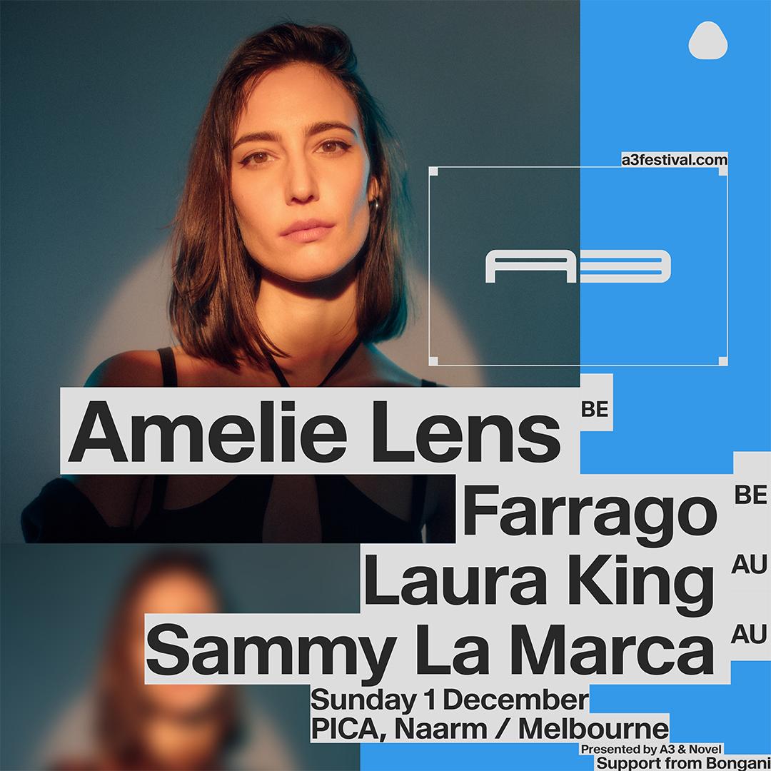 Amelie Lens Presented By A3 & Novel (Melbourne)