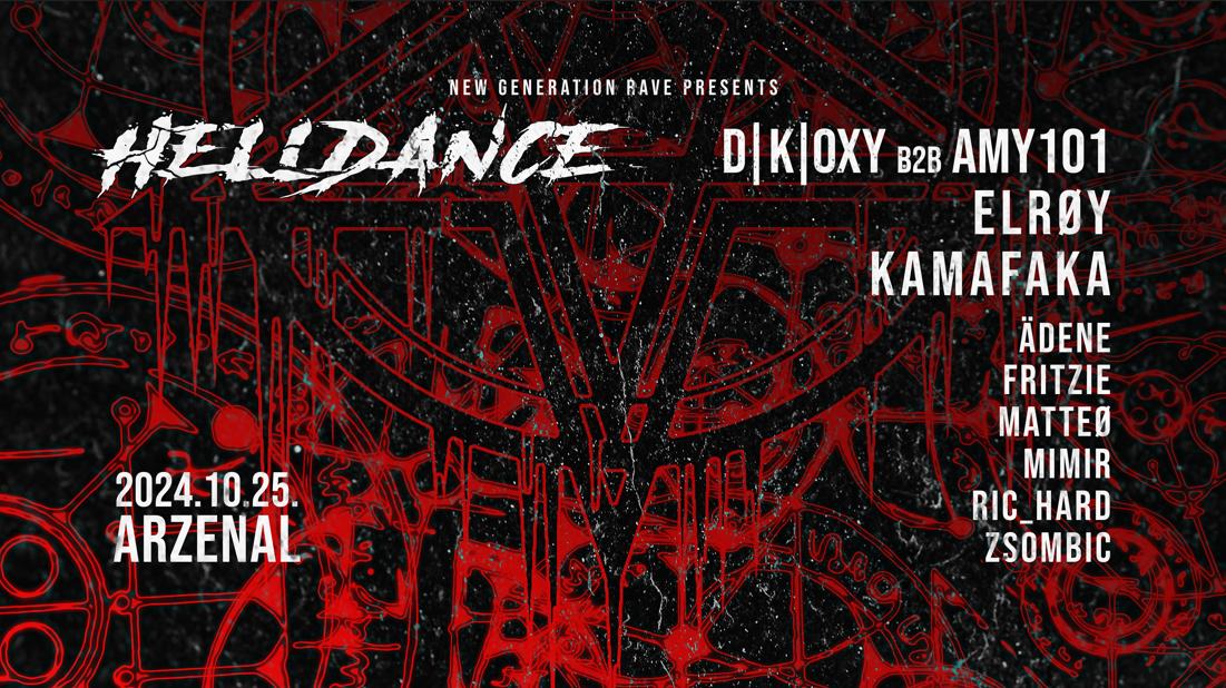 New Generation Presents: D|K|Oxy B2B Amy101 / Elrøy / Kamafaka @Arzenál