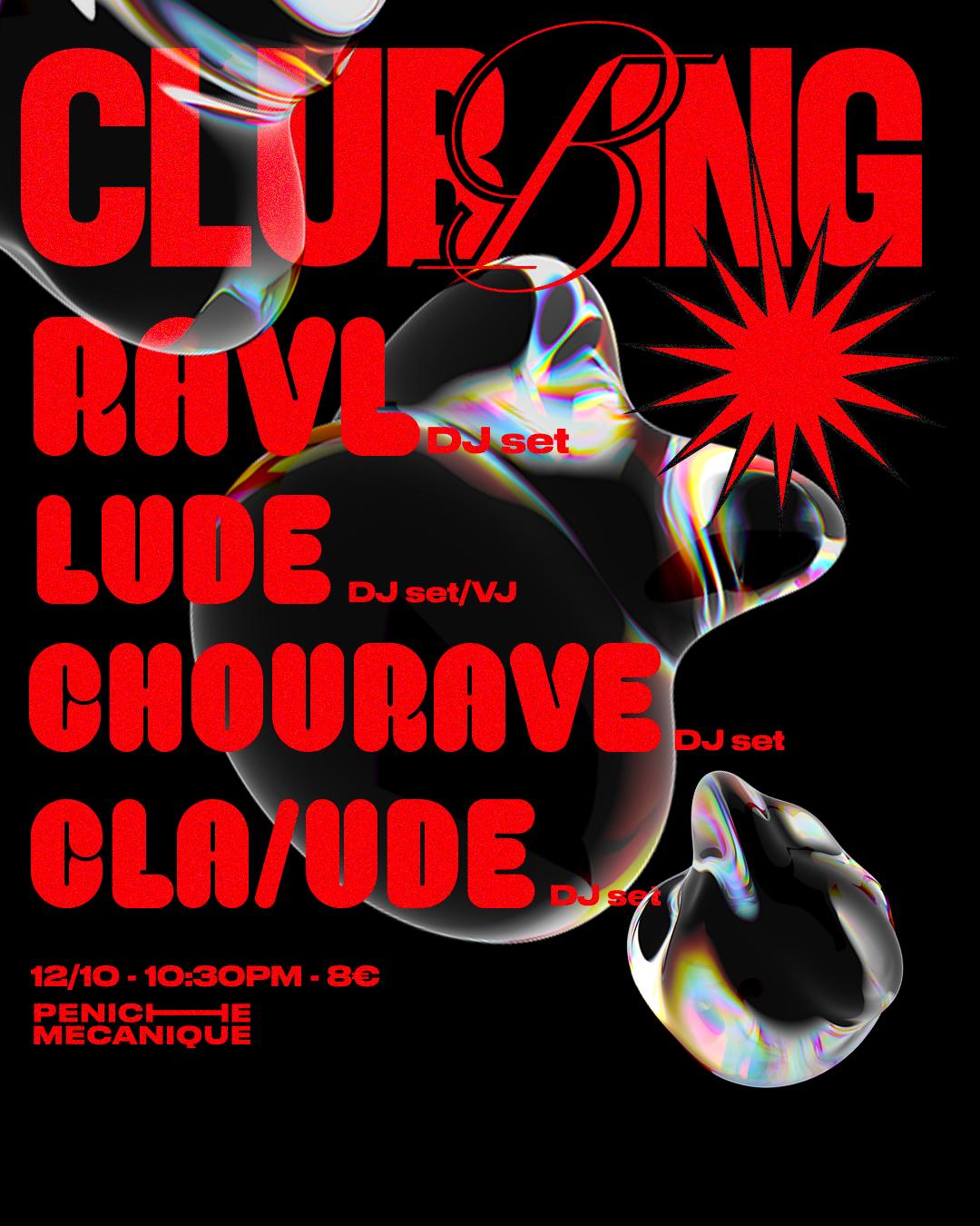 Club Bing: Ravl - Chourave - Lude - Cla/Ude