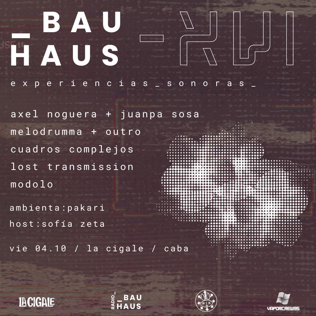 Bauhaus Xvi / Electronic Livesets