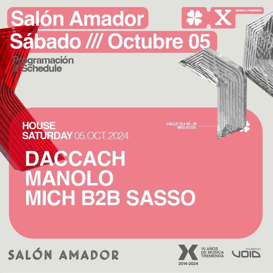 Salón Amador Presenta: House