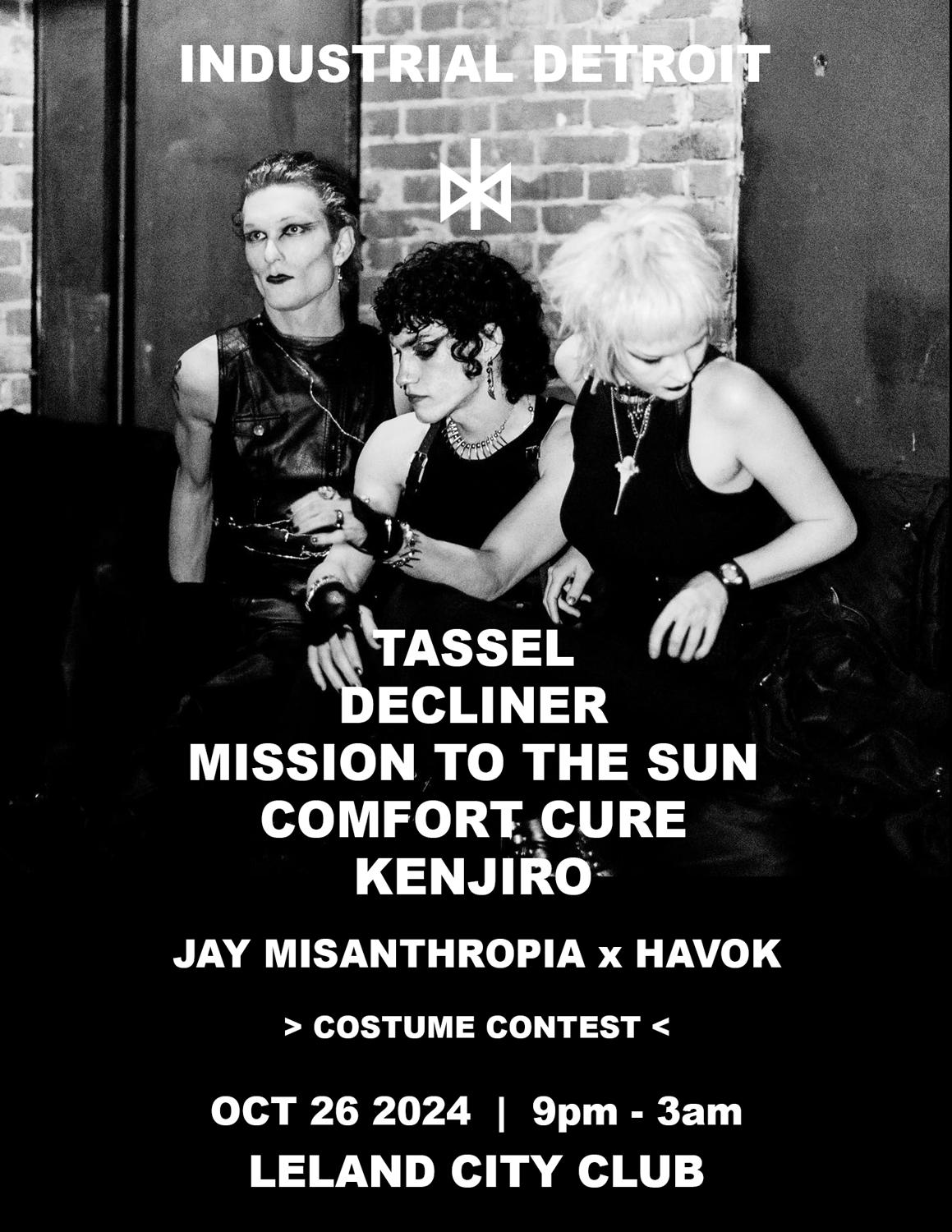 Industrial Detroit - Tassel, Decliner, Mission To The Sun, Comfort Cure (Dj), Kenjiro(Dj)