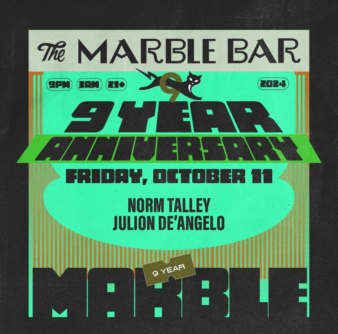 Norm Talley And Julion De'Angelo All Night - Marble Bar'S 9 Year Anniversary, Part 2