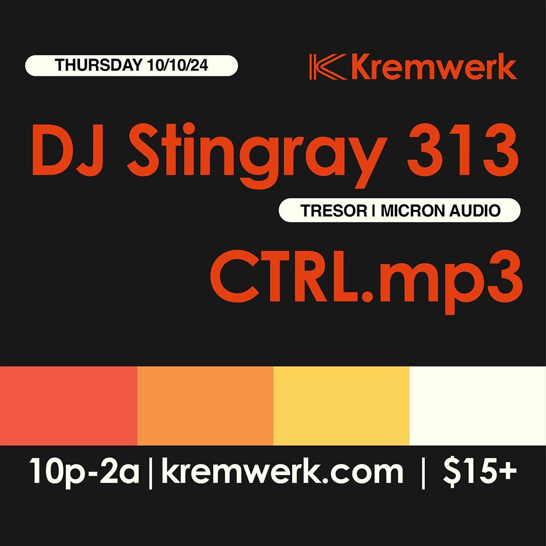 Dj Stingray 313 (Tresor / Micron Audio)