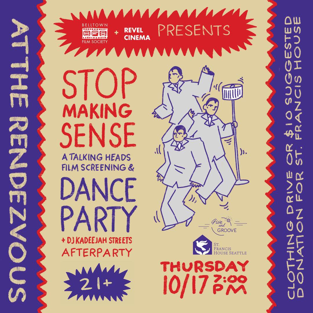 Stop Making Sense- Film+Dance Party