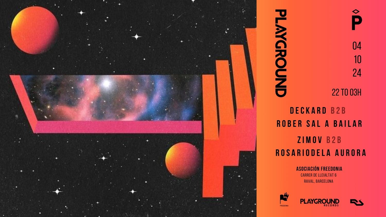 Playground With Deckard B2B Rober Sal A Bailar (Onair)