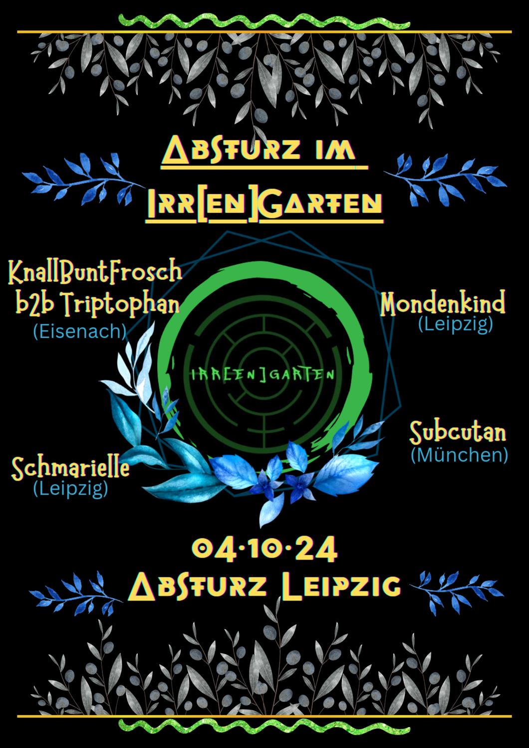 Absturz Im Irr[En]Garten