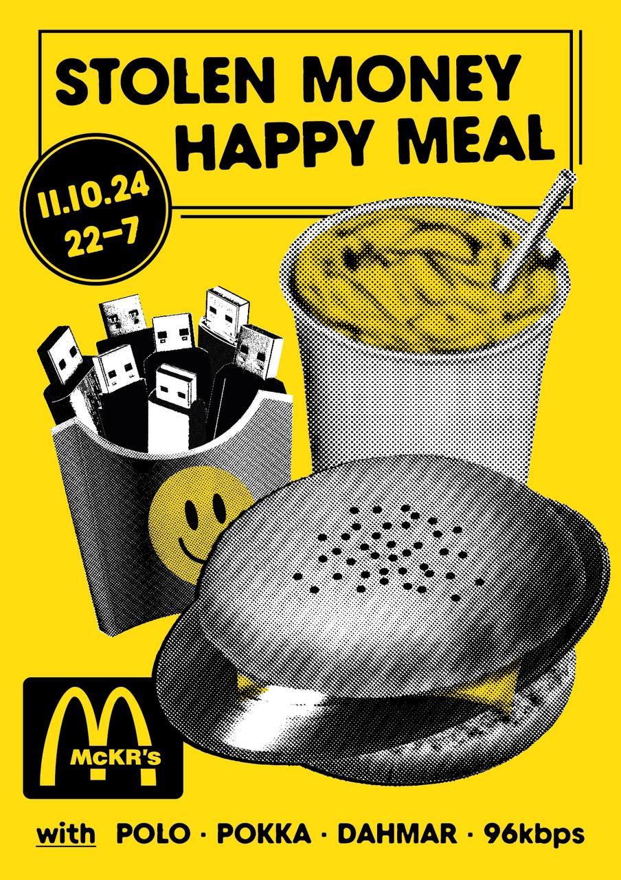 Stolen Money Happy Meal