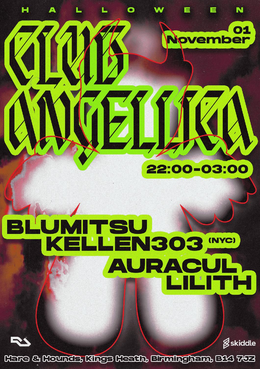 Club Angellica X Halloween: Blumitsu, Kellen303, Auracul, Lilith