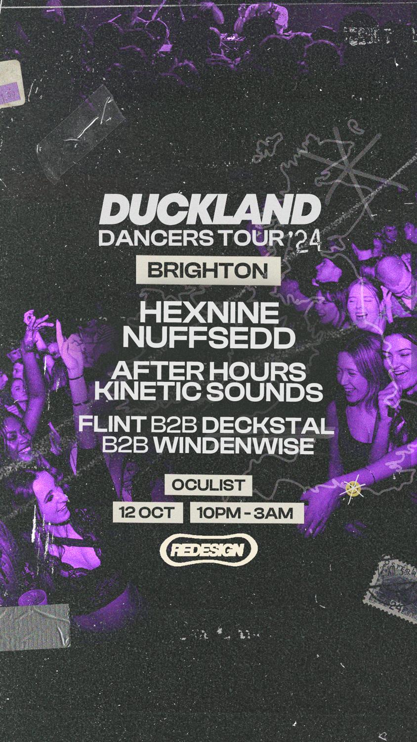 Duckland: Dancers Tour - Brighton