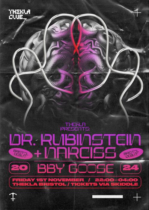 Thekla Presents: Dr. Rubinstein + Narciss (Bristol Debut) 