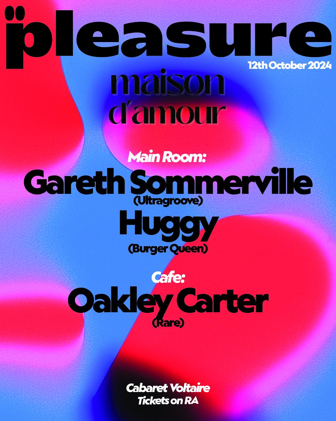 Pleasure: Gareth Sommerville & Huggy