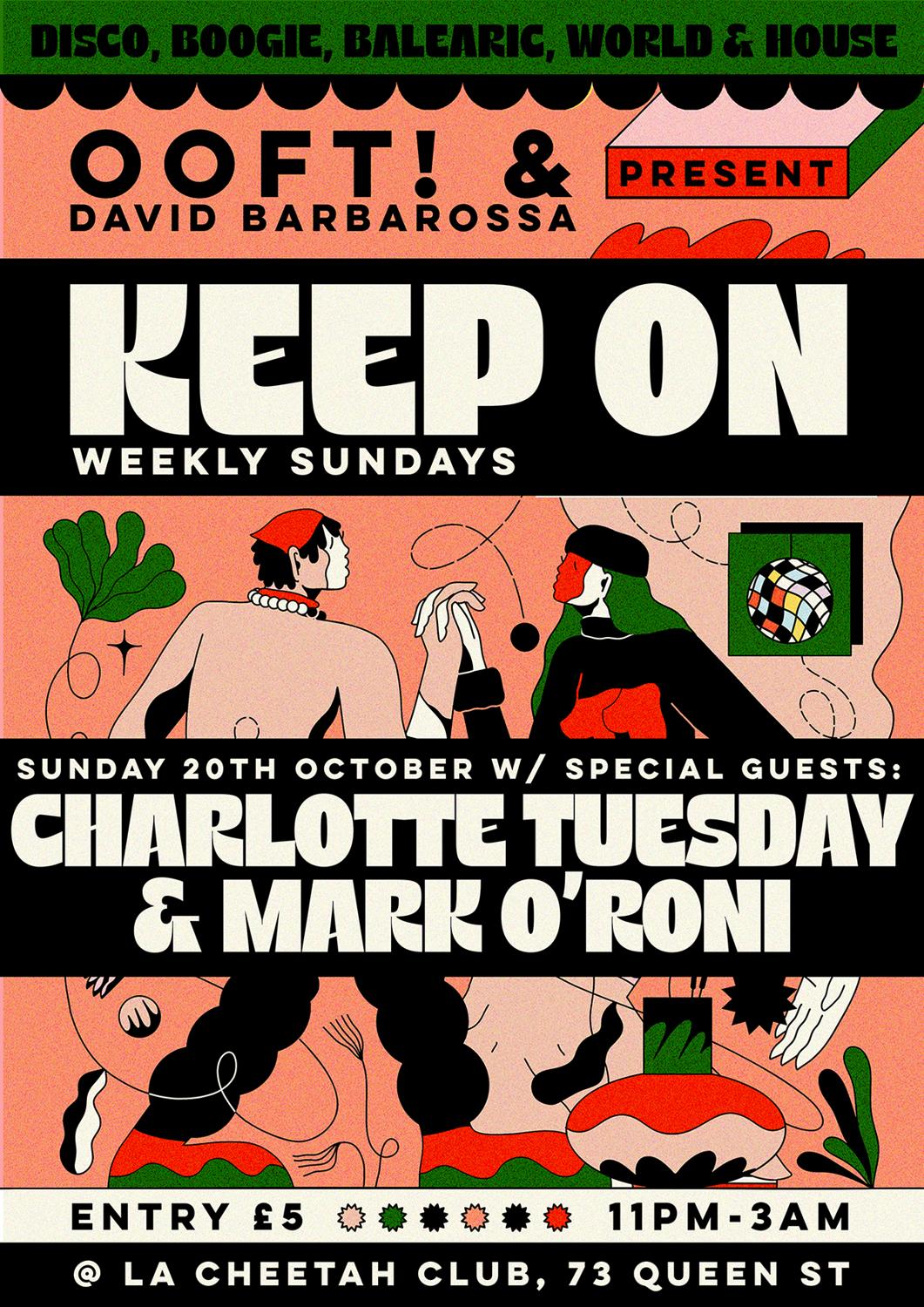 Keep On With Guests Charlotte Tuesday & Mark O'Roni