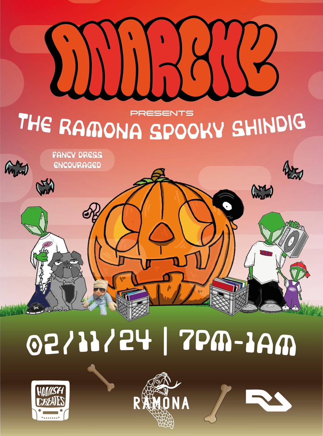 Anarchy Presents... The Ramona Spooky Shindig