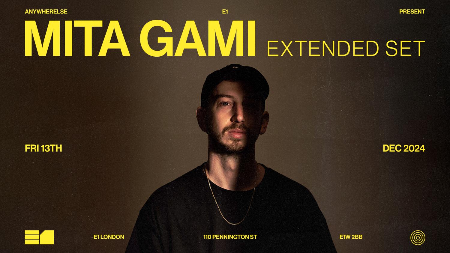 Mita Gami Extended Set By Anywherelse At E1 London