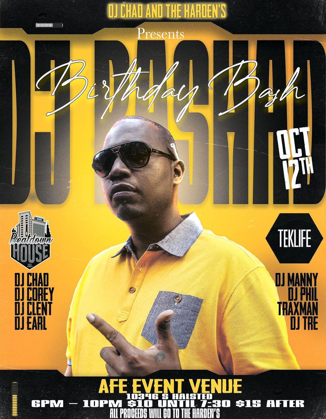 Dj Rashad Birthday Bash