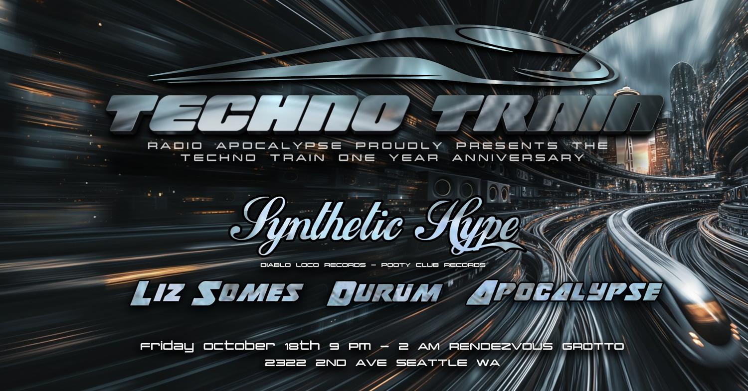 Techno Train One Year Anniversary Event