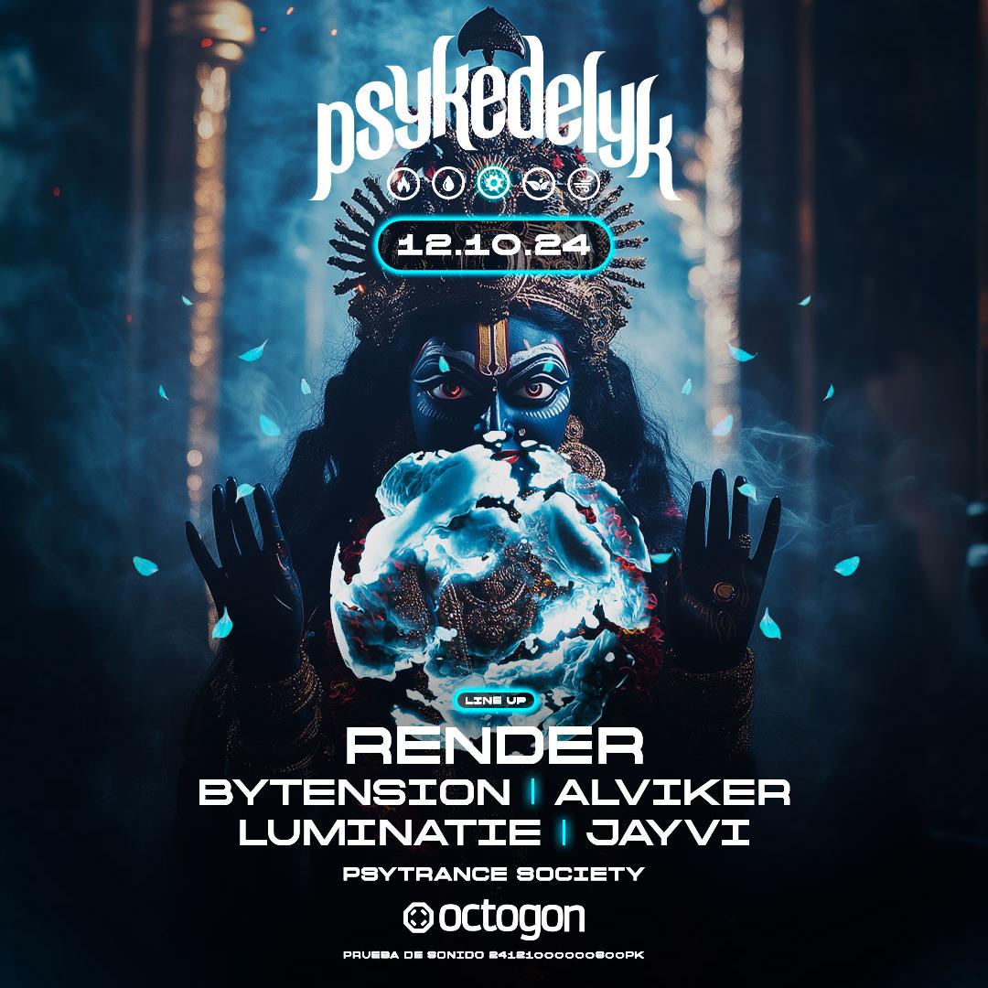 Psykedelyk Psytrance Society - Render - Bytension - Alviker