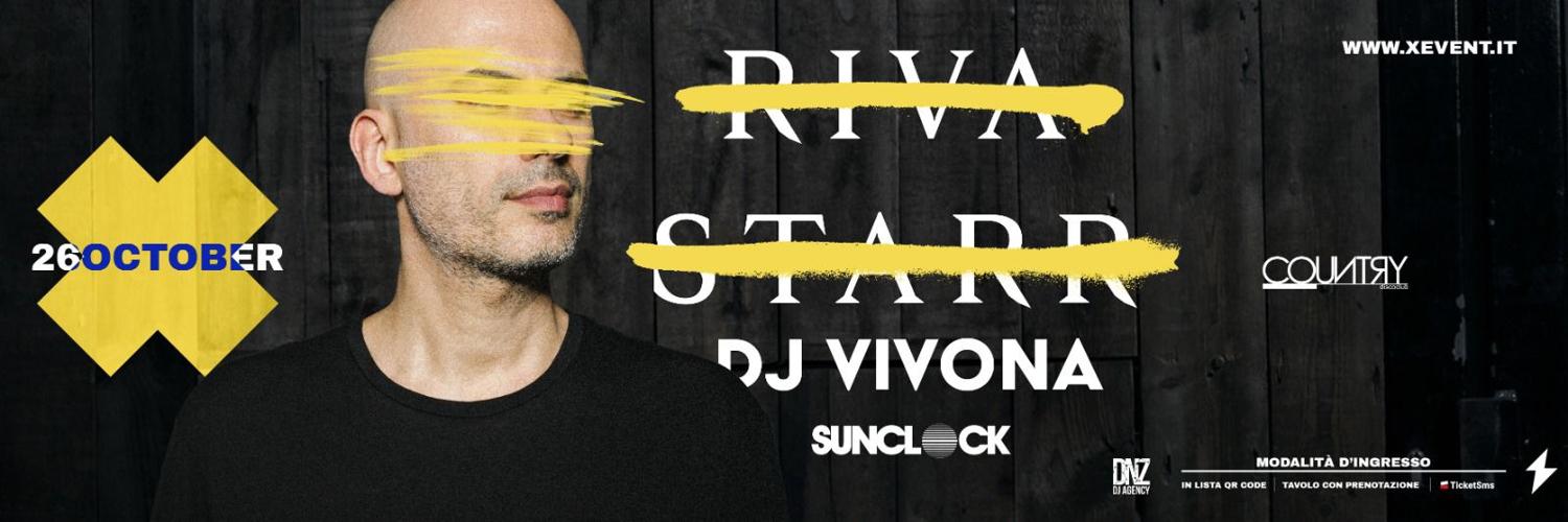 Sunclock Special Guest Riva Starr & Dj Vivona