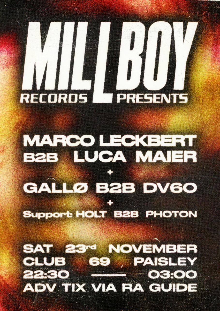 Millboy Records - Marco Leckbert & Luca Maier [+ Gallo & Dv60]