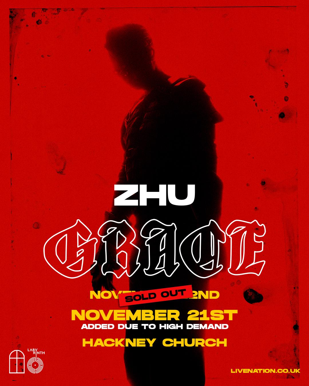 Zhu Grace Tour London 2Nd Date