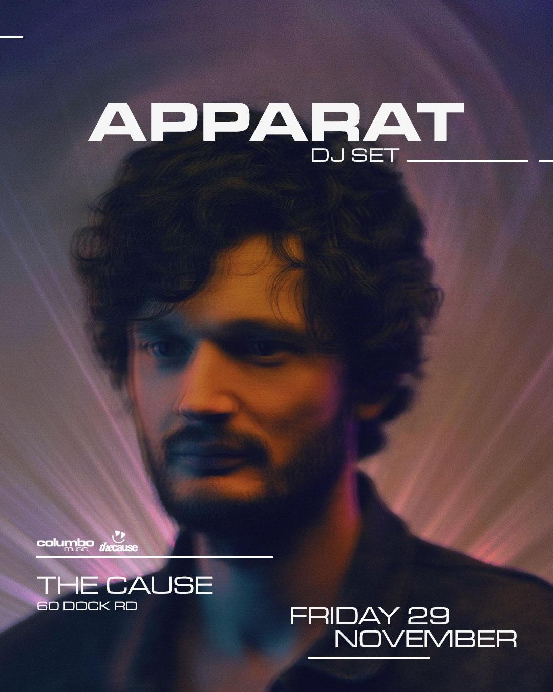 Apparat At The Cause