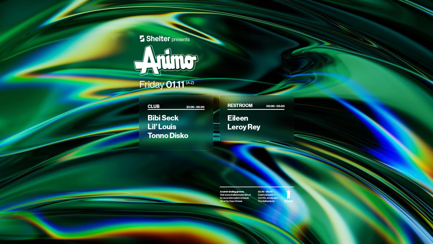 Shelter Presents: Animo