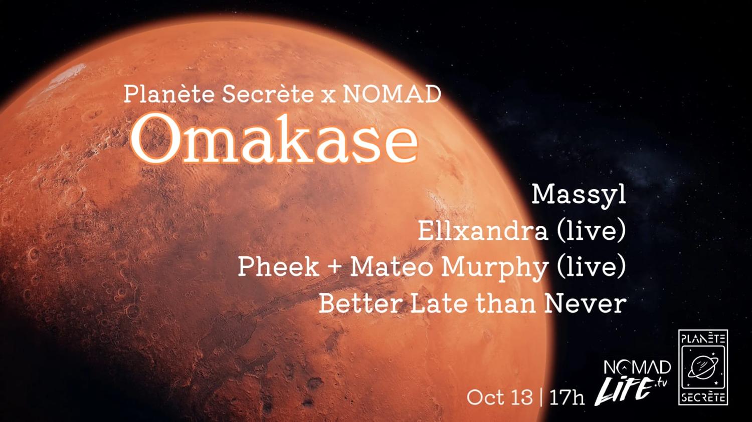 Planète Secrète X Nomad - Omakase