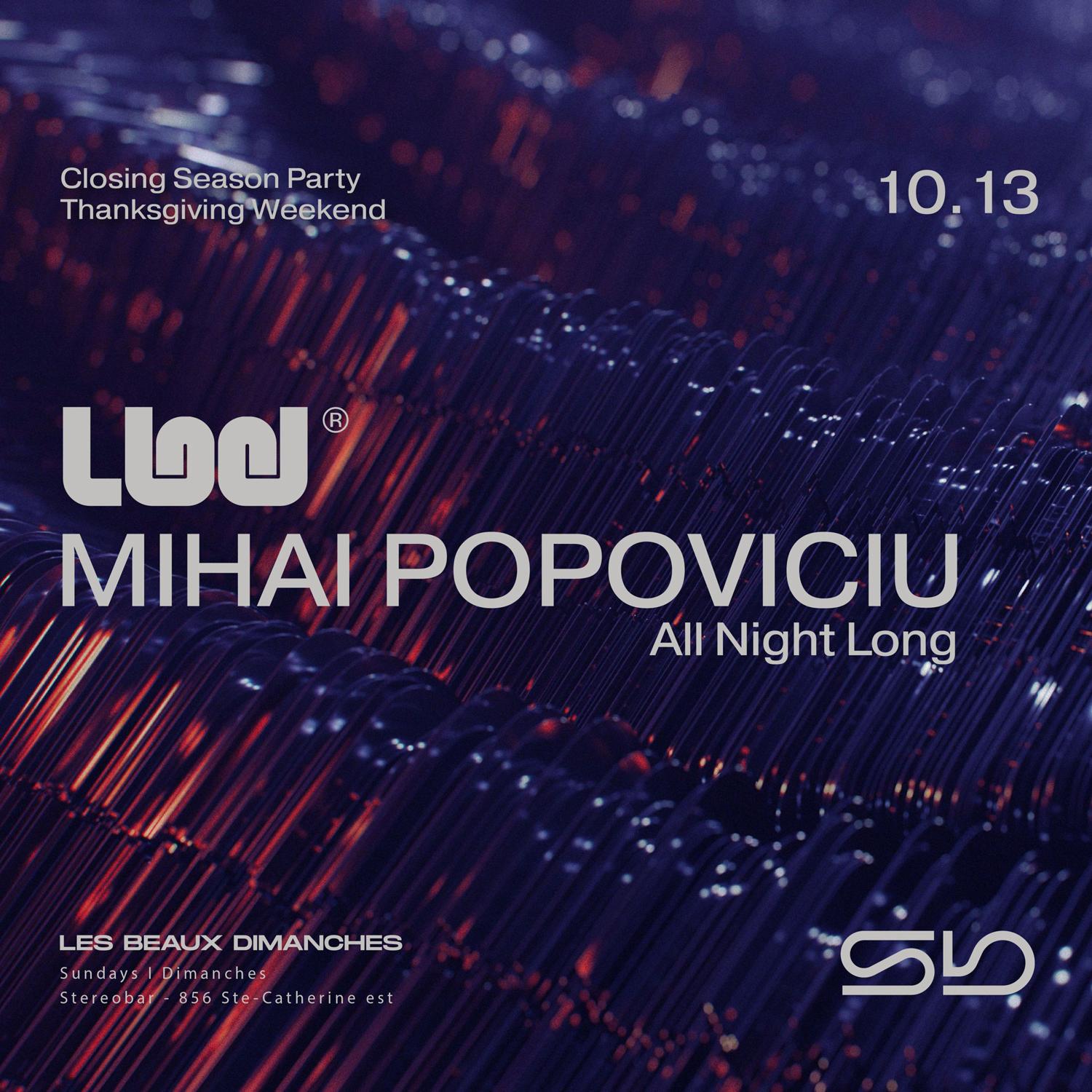 Lbd: Mihai Popoviciu (All Night Long)