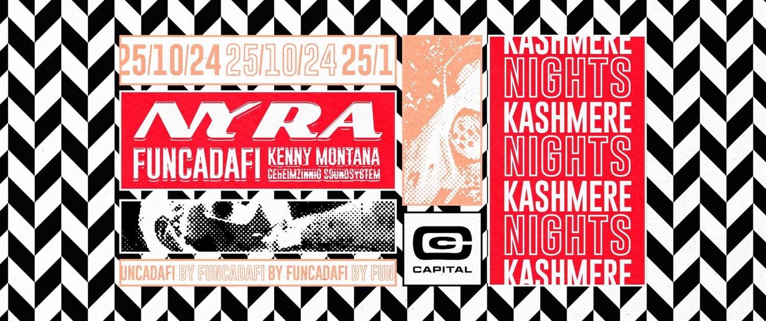 Kashmere Nights W/ Nyra & Geheimzinnig Soundsystem