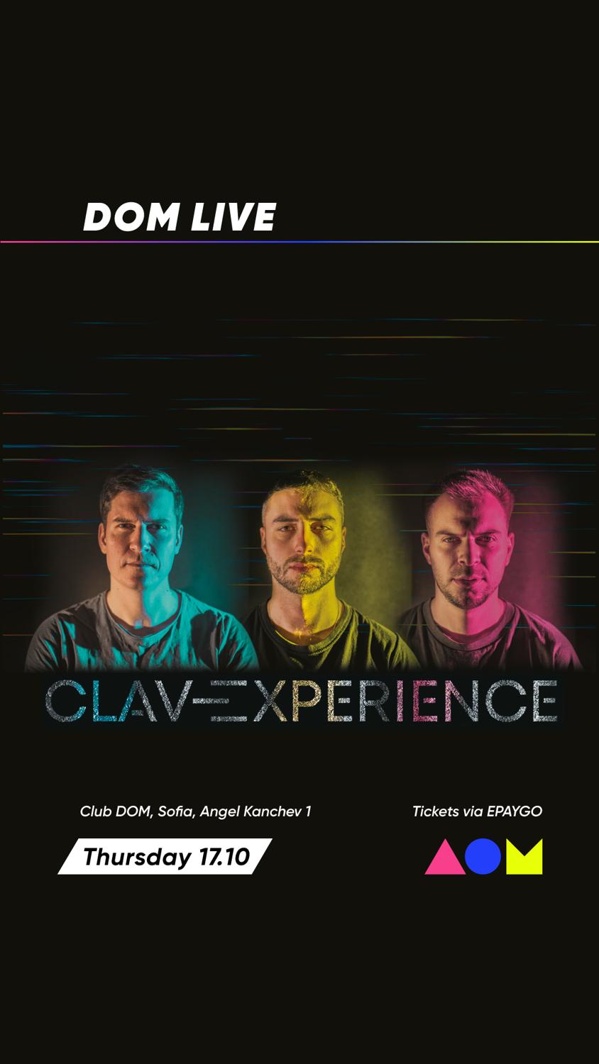 Dom Live With Clavexperience