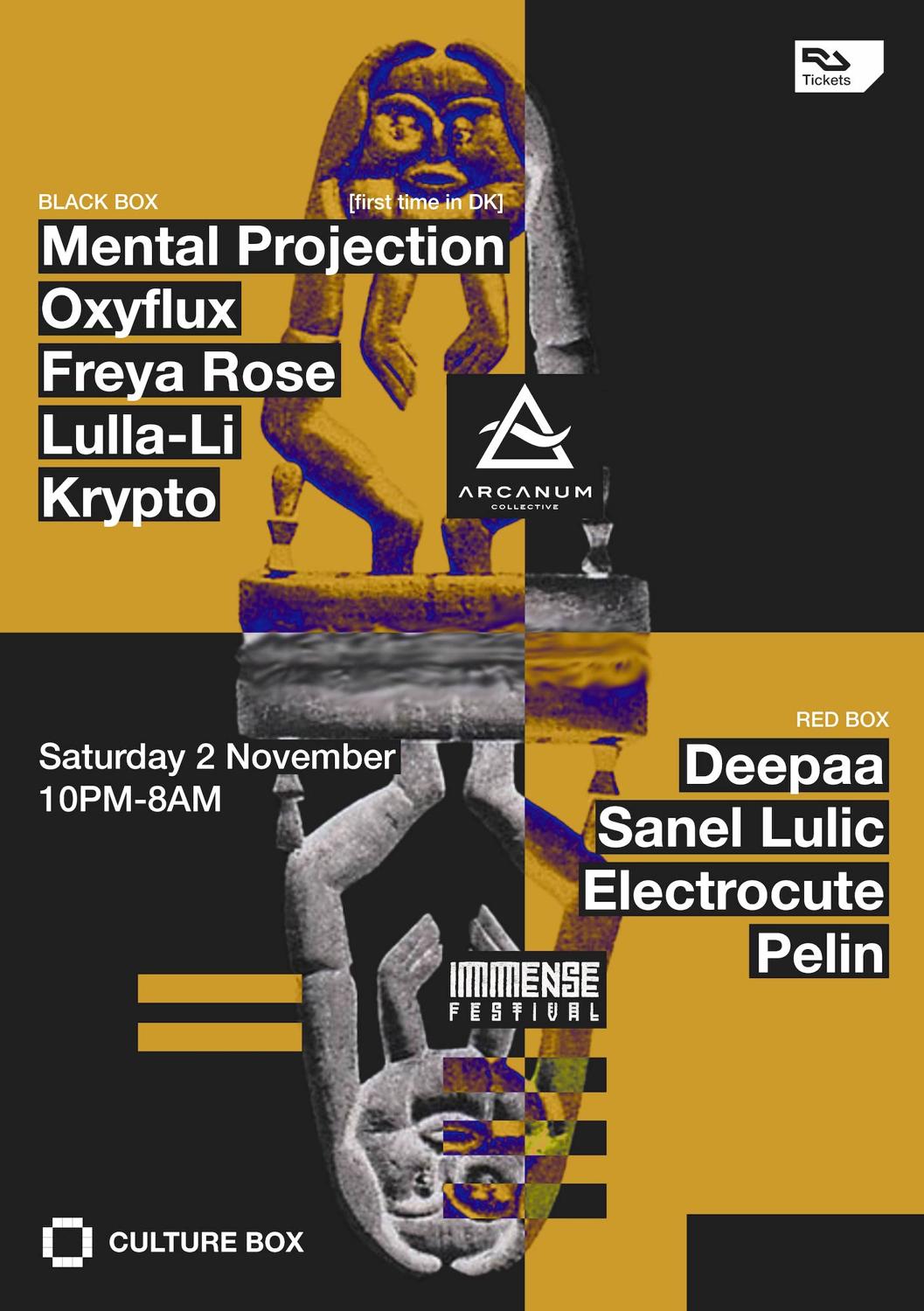 Arcanum Collective: Mental Projection + Immense Festival