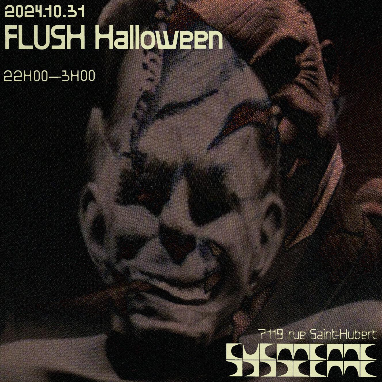 Flush Halloween