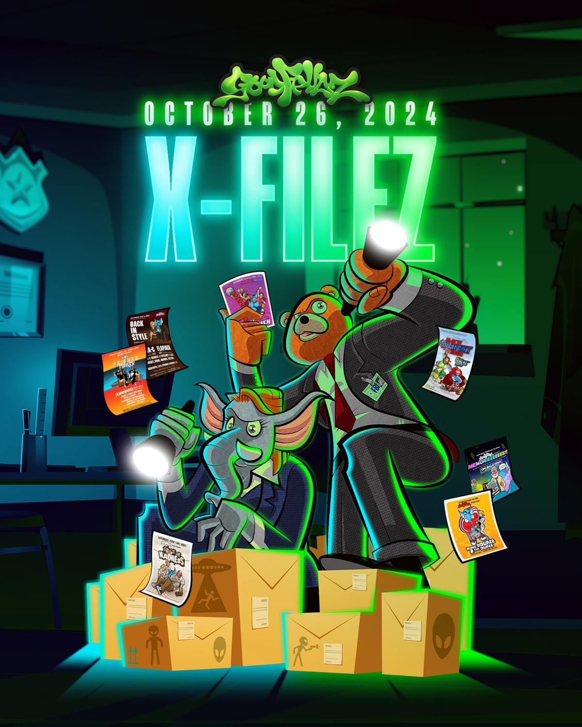 Goodfellaz Crew Presents X-Filez