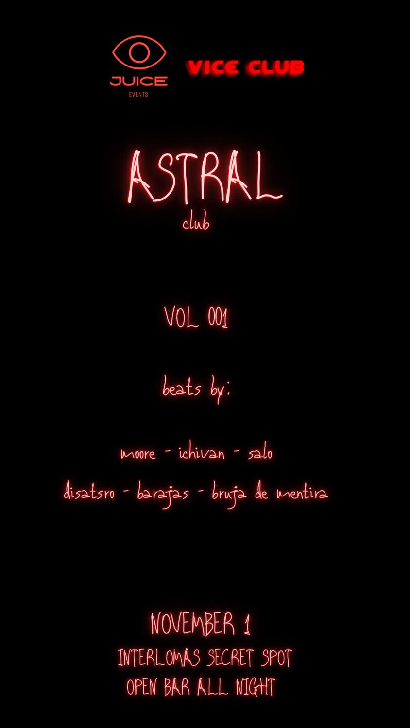 Astral Club Vol. 001