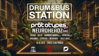 Drum & Bus Station With Prototypes & Neuroheadz