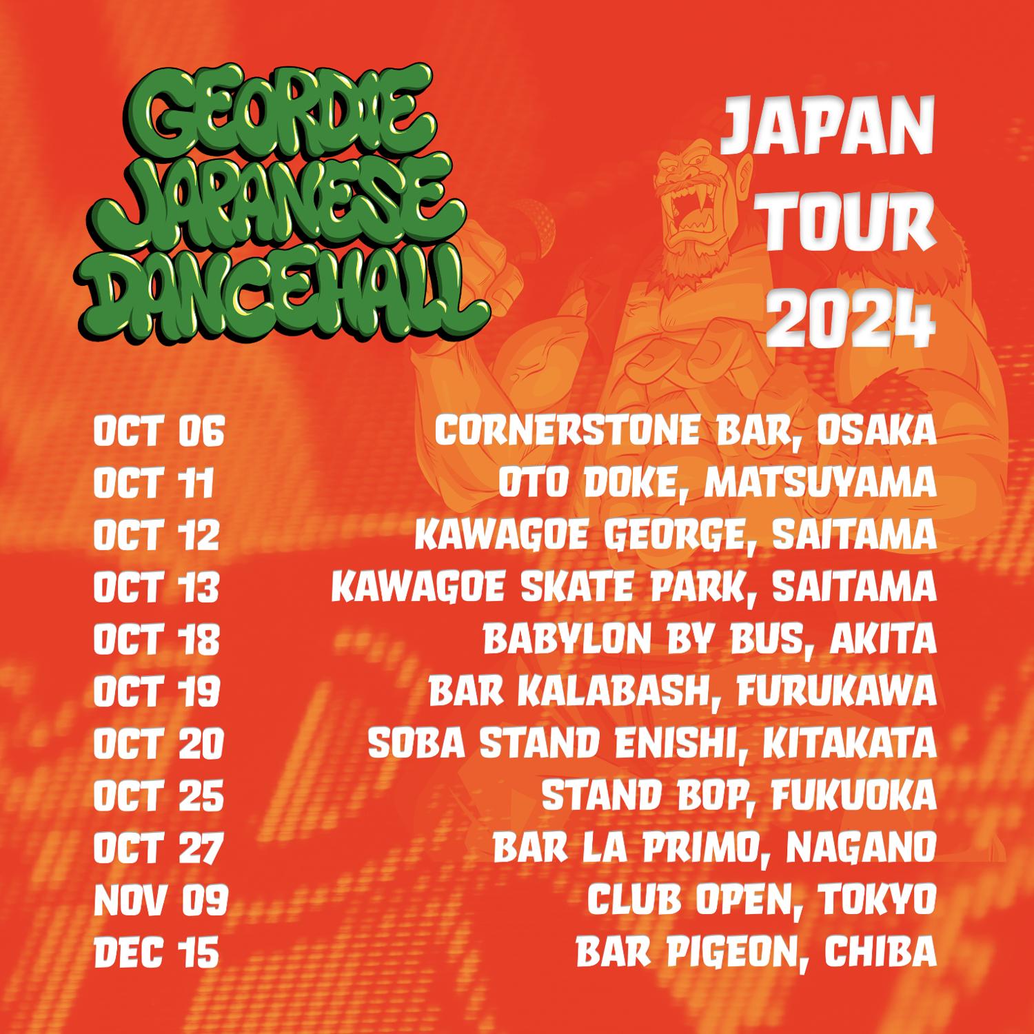 Jody Bigfoot & Liil Bits: Japan Tour 2024 [Geordie Japanese Dancehall]