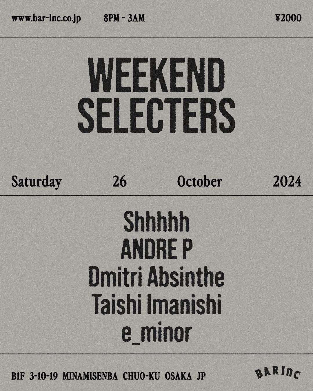 Weekend Selecters