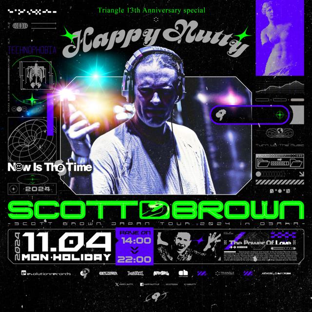 Happy Nutty -Scott Brown Japan Tour 2024 In Osaka-