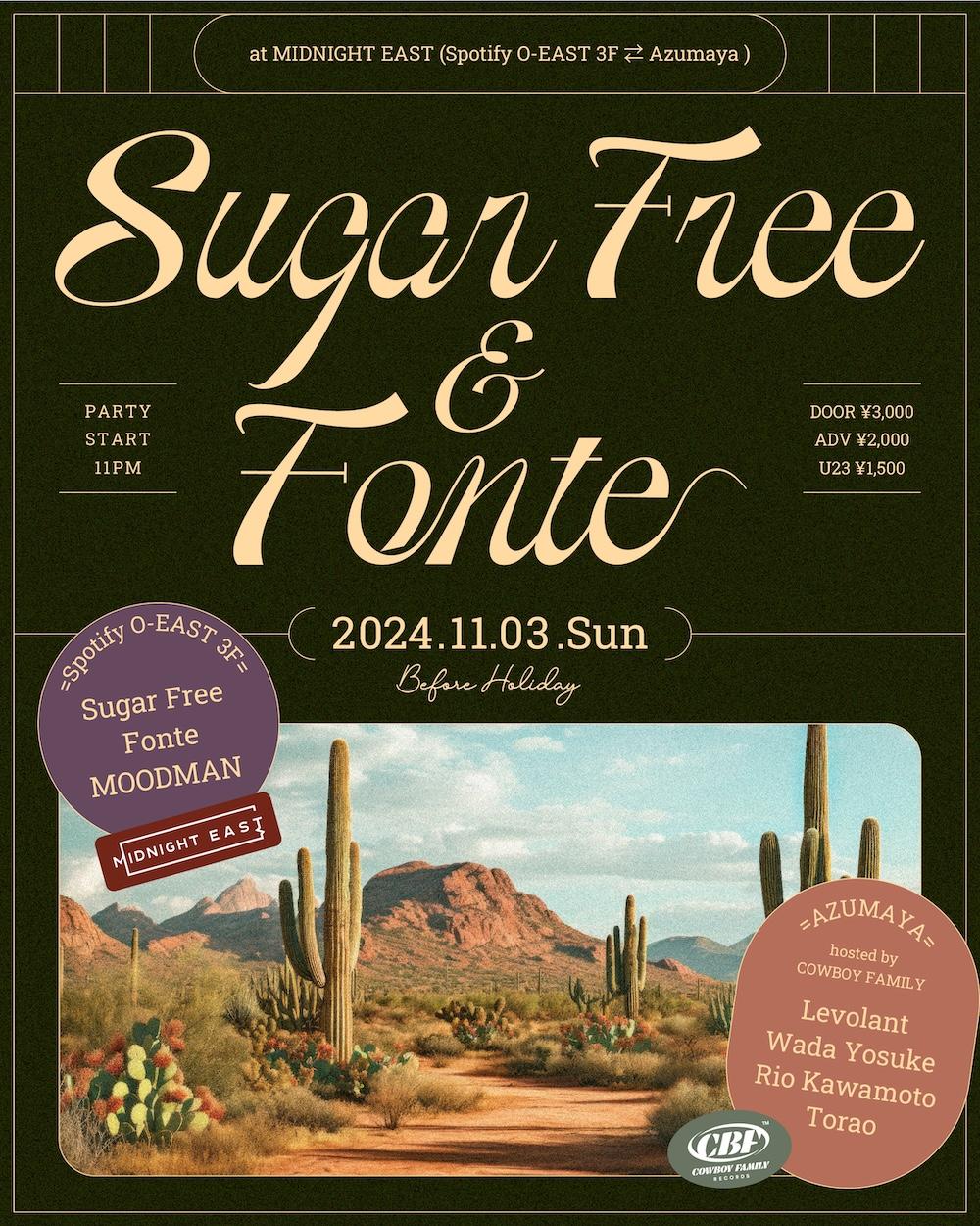 Sugar Free & Fonte