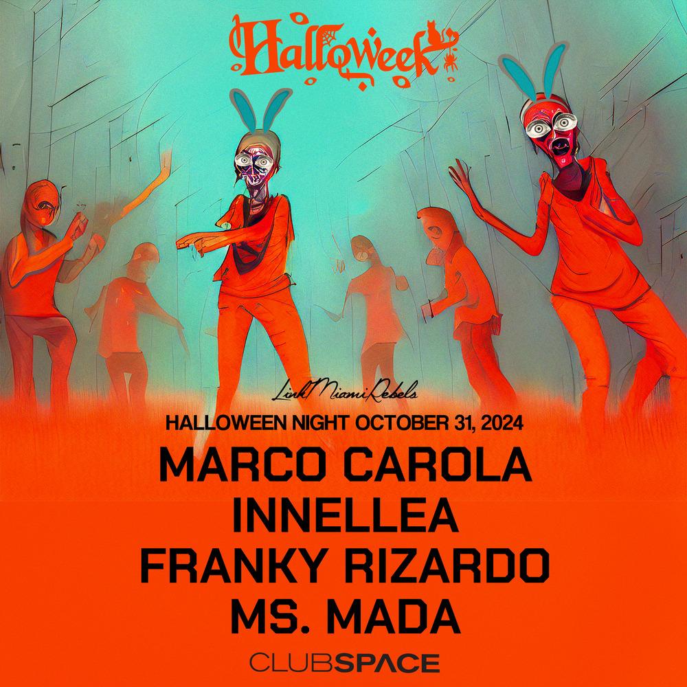 Marco Carola, Innellea & Franky Rizardo (Halloween Night)