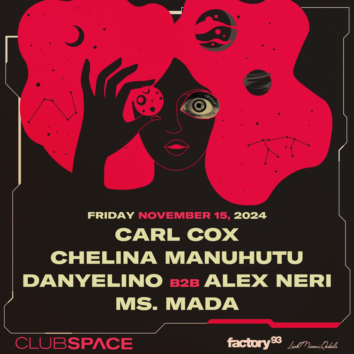 Carl Cox & Chelina Manuhutu