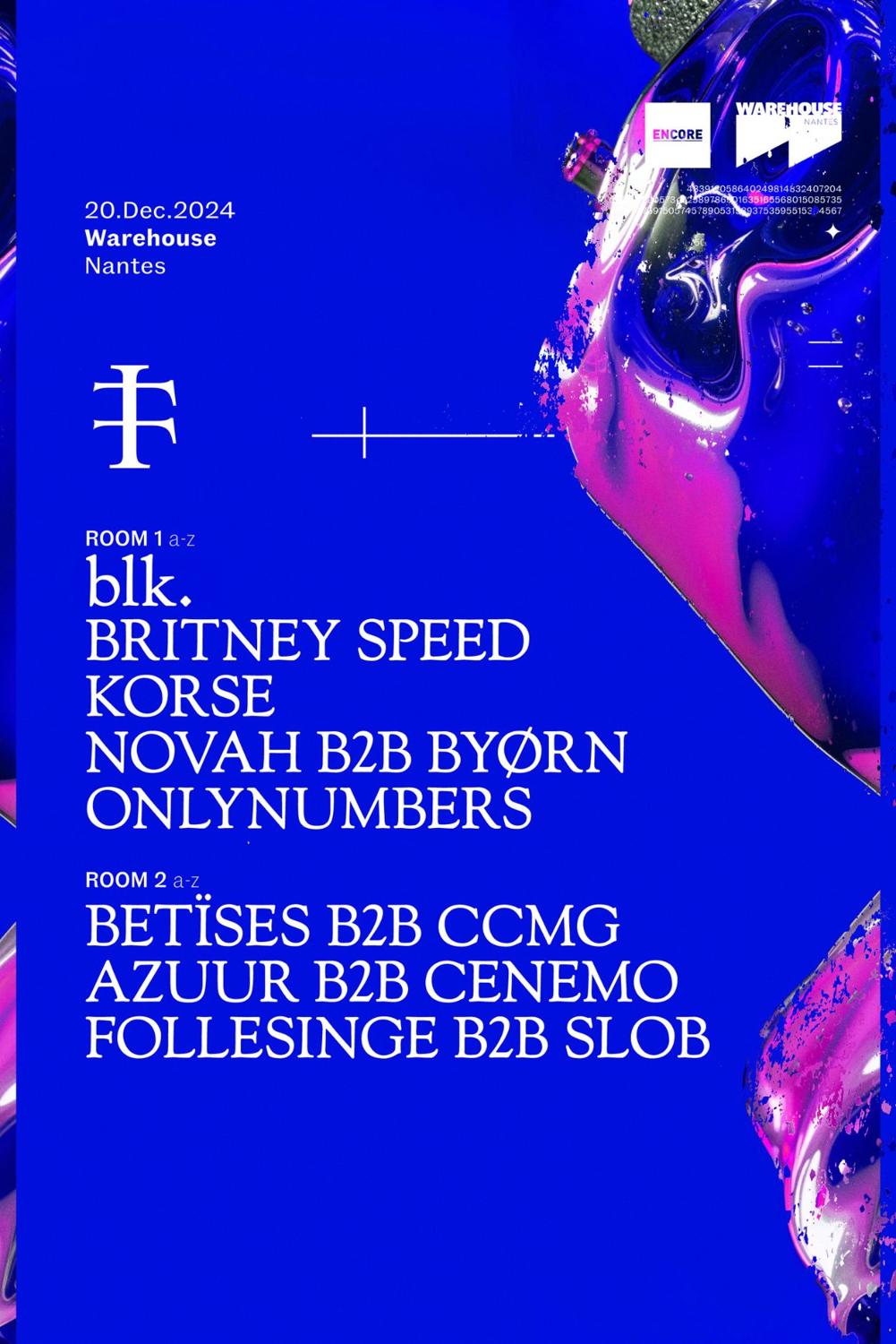 Teletech Nantes With Blk., Korse, Byørn B2B Novah, Onlynumbers & More