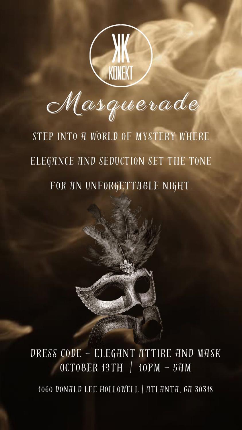 Konekt 1 Yr Anniversary Warehouse Masquerade