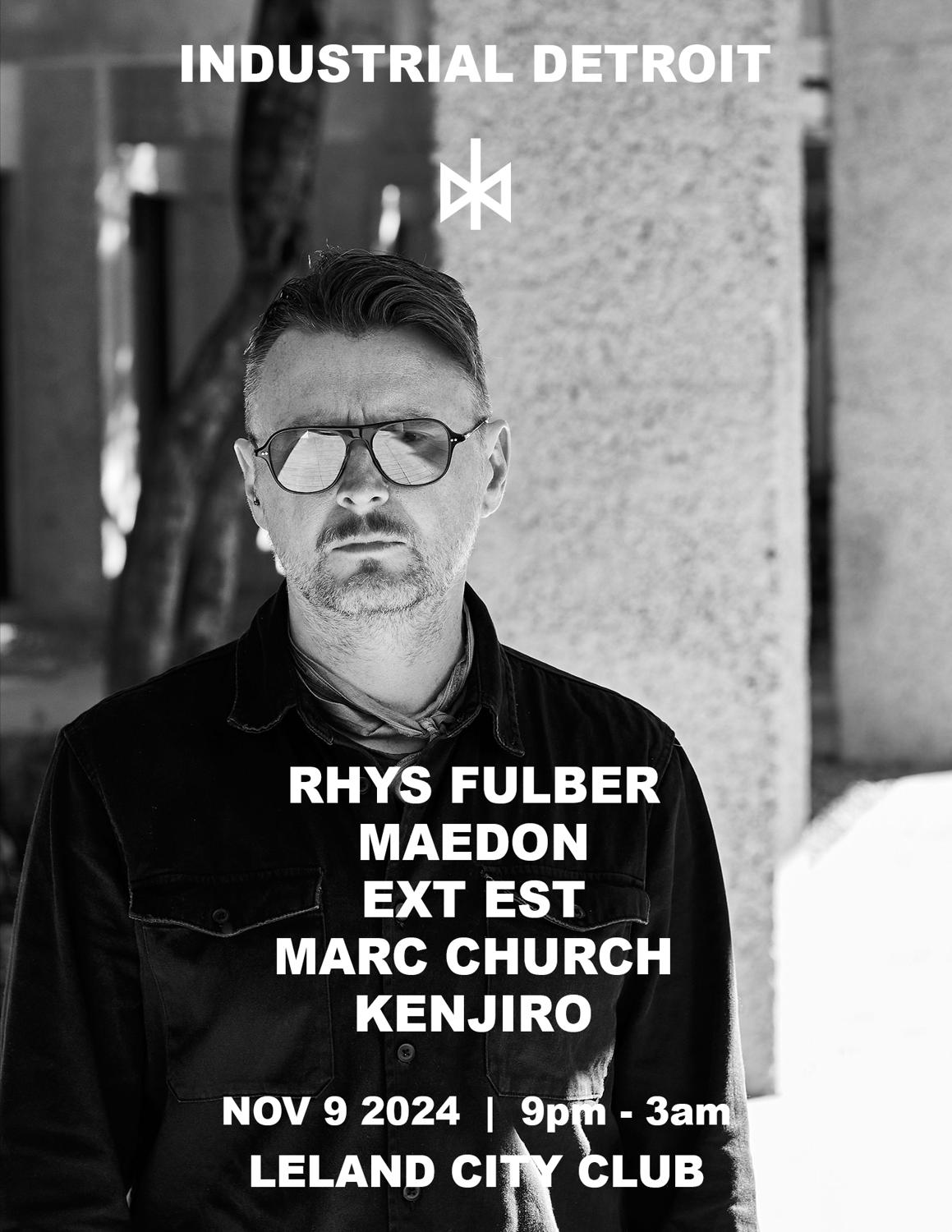 Industrial Detroit - Rhys Fulber, Maedon, Ext Est, Marc Church , Kenjiro