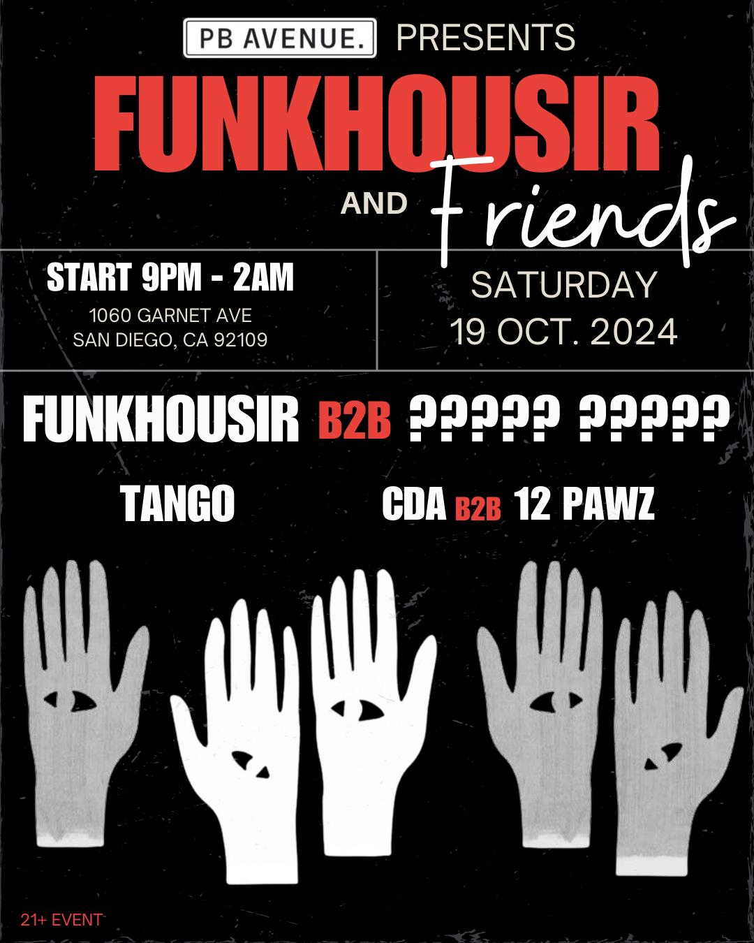 Avenue Presents: Funkhousir & Friends